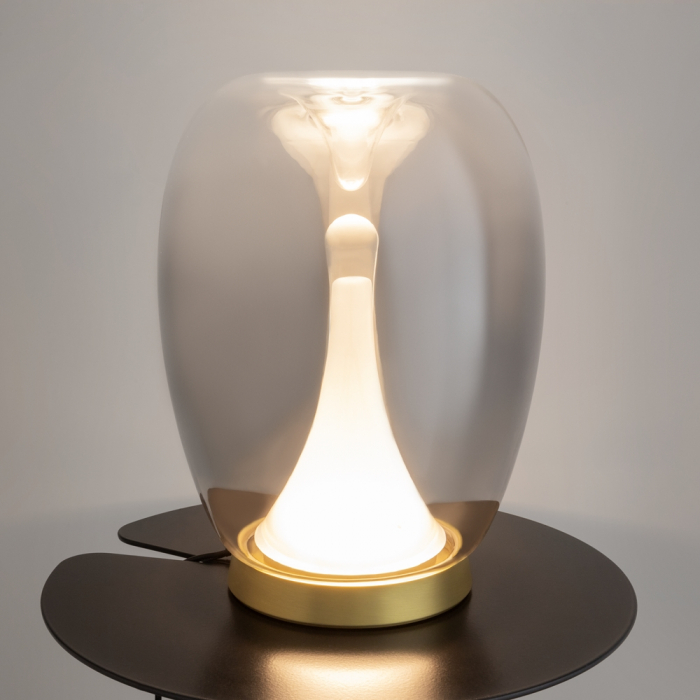 Lampa de masa LED SPLASH, auriu/gri, 9W, 3000K, diametru 20 cm - MAYTONI [2]