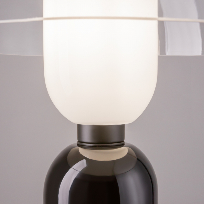 Lampa de masa MEMORY, negru/alb, inaltime 42.5 cm - MAYTONI [4]