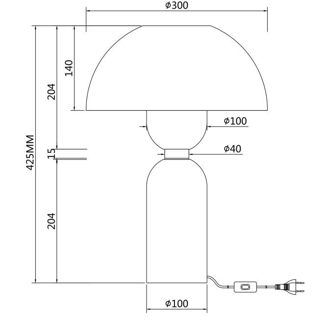 Lampa de masa MEMORY alba, inaltime 42.5 cm - MAYTONI [6]
