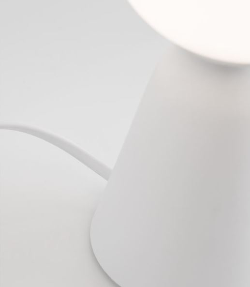 Lampă de masă ZERO, alb, 20 cm - NOVA LUCE [4]
