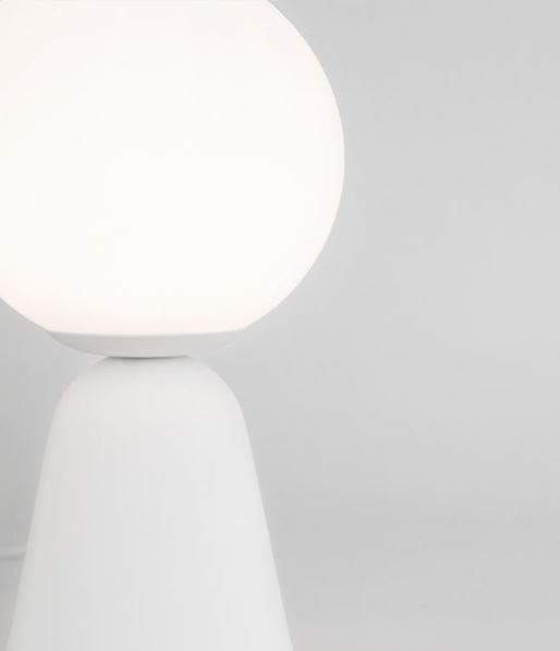 Lampă de masă ZERO, alb, 20 cm - NOVA LUCE [2]