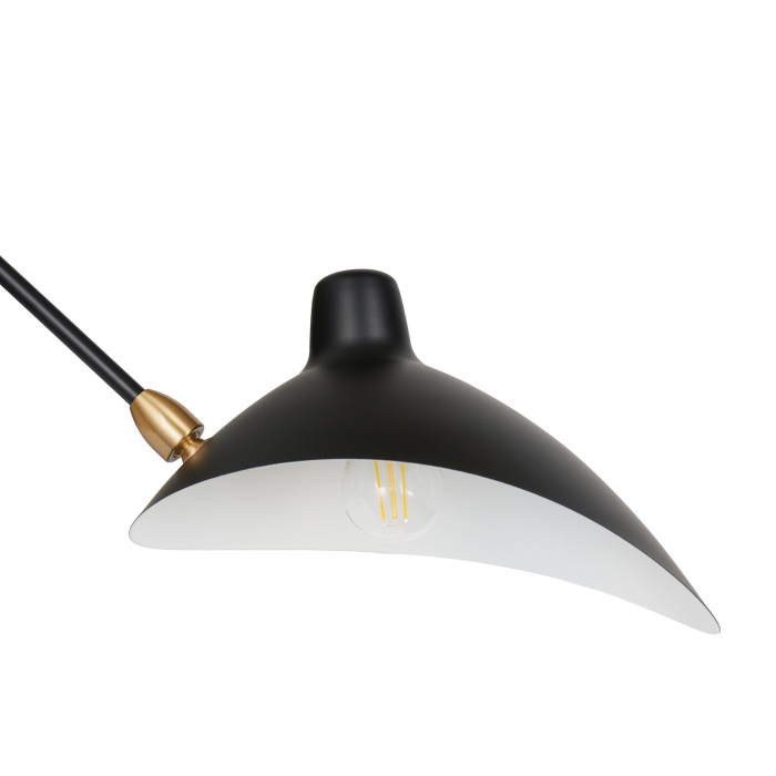 Lampă de perete CRANE-2W neagra, 110 cm - Step into Design [9]