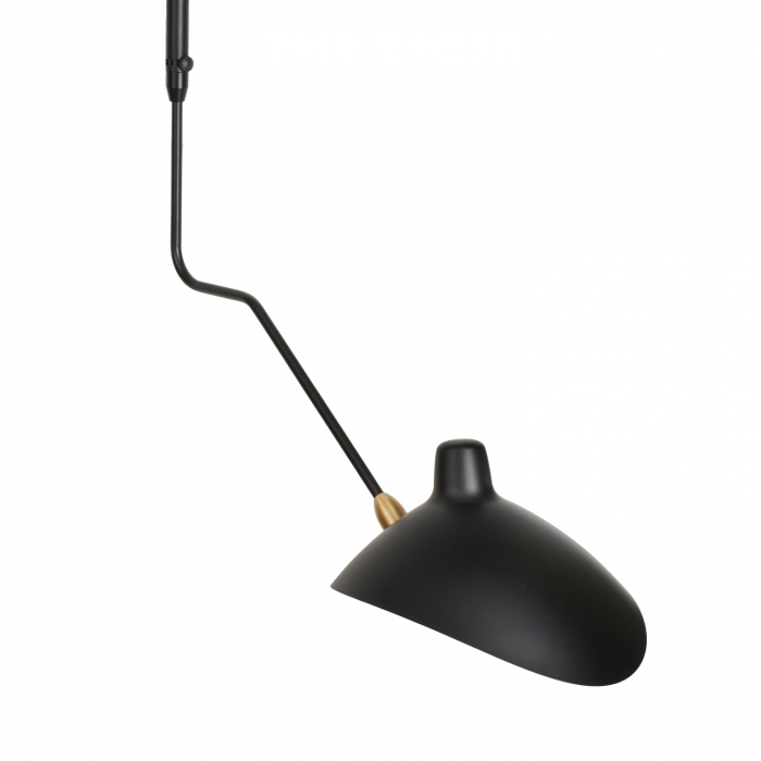 Lampă de perete CRANE-2W neagra, 110 cm - Step into Design [3]