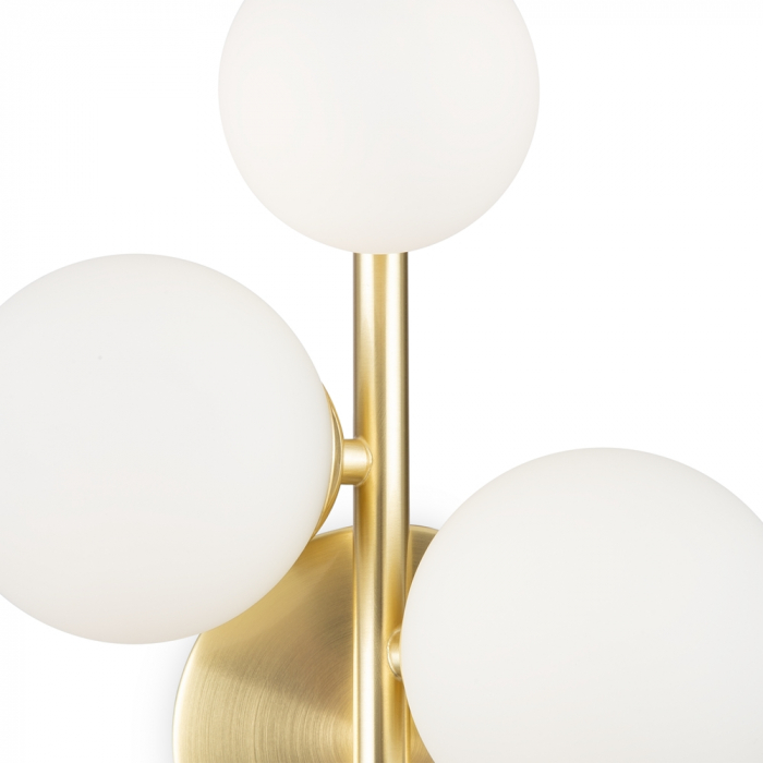 Lampa de perete DALLAS, auriu/alb, 3*G9, inaltime 26 cm - MAYTONI [3]