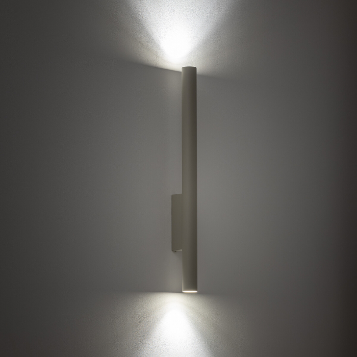 Lampa de perete FOURTY XL gri deschis, 2*GU10, 10W, inaltime 60 cm - NOWODVORSKI [2]