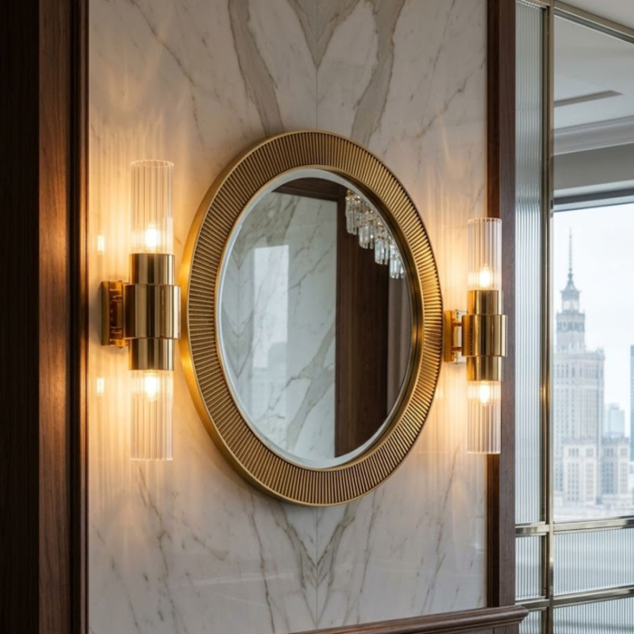 Lampă de perete GLOW, auriu, 46 cm - STEP INTO DESIGN [11]