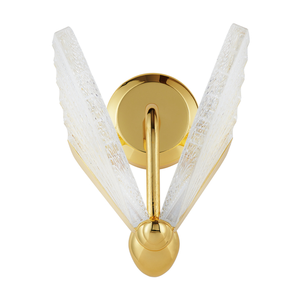 Lampă de perete LED BEE, aurie, 18 cm - Step into Design [5]