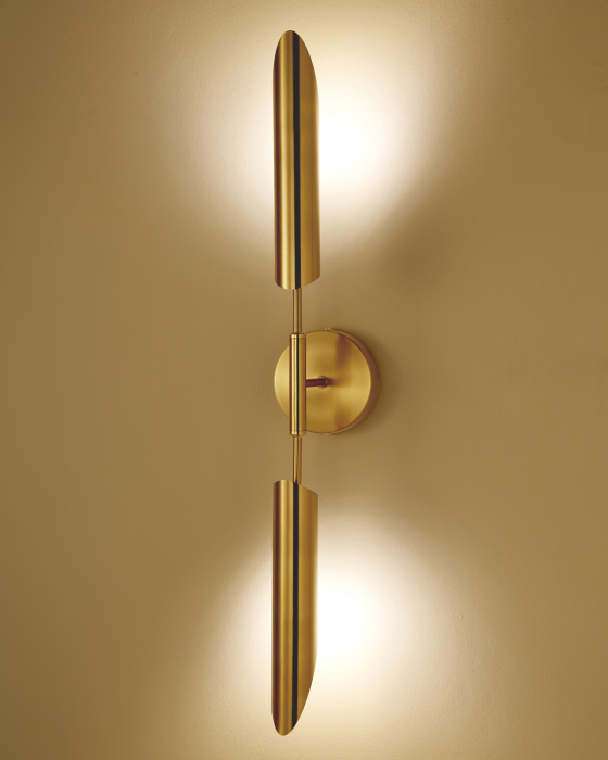 Aplică de perete MIKA-2, aurie, înălțime 76 cm - Step into Design [2]