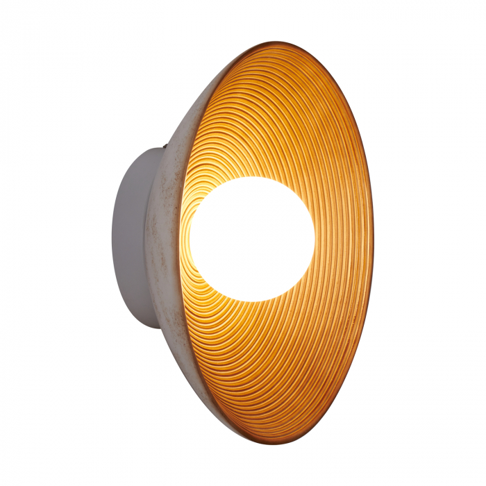 Lampa de perete ILUSIONI, bej/alb, 1*G9, 20W, diametru 26 cm - STEP INTO DESIGN [8]