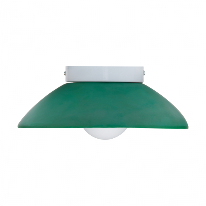 Lampă de perete ILUSIONI, verde/alb, 20W, diametru 26 cm [8]