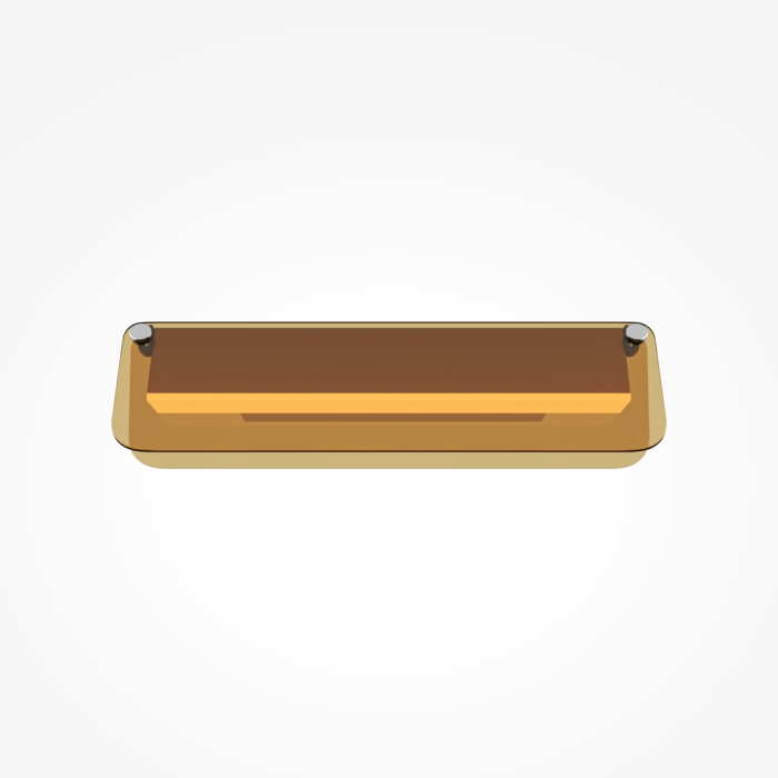 Lampă de perete LED FLAT II, negru/alama, 3000K, 730 lm, lungime 30 cm - MAYTONI [4]