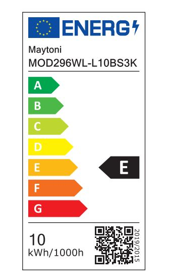 Lampă de perete LED FLAT, negru/alama, 3000K, 1150 lm, lungime 43 cm - MAYTONI [7]