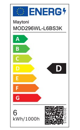 Lampă de perete LED FLAT, negru/alama, 3000K, 730 lm, lungime 30 cm - MAYTONI [7]