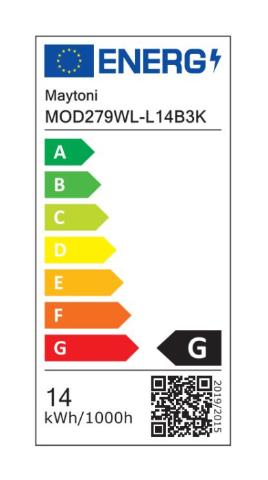 Lampă de perete LED MIRA, negru/alb, 34 cm - MAYTONI MOD279WL-L14B3K [11]