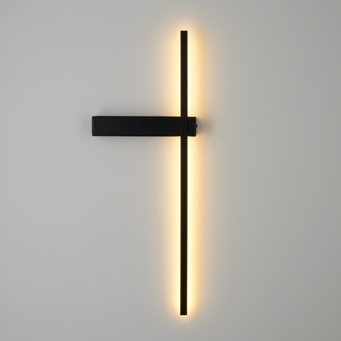 Aplică de perete LED SOUL neagra, 60 cm - Step into Design [2]