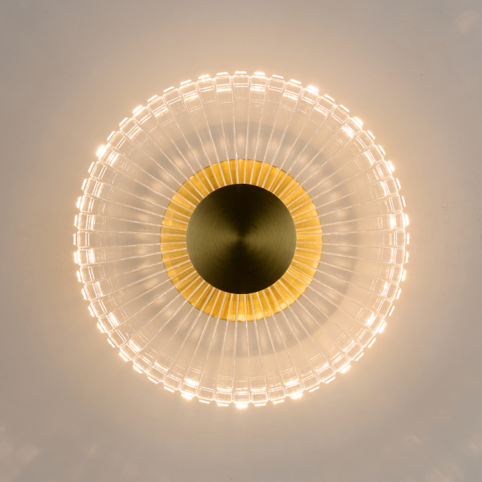Lampă de perete LED SUNBLAST, auriu, 3000K, 20 cm - Step into Design [5]