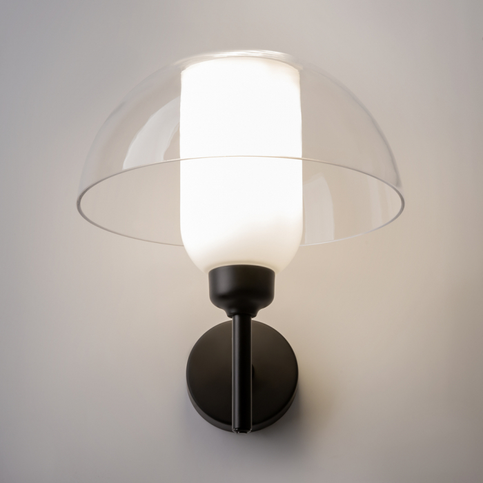 Lampa de perete MEMORY, negru/alb, diametru 22 cm - MAYTONI [3]