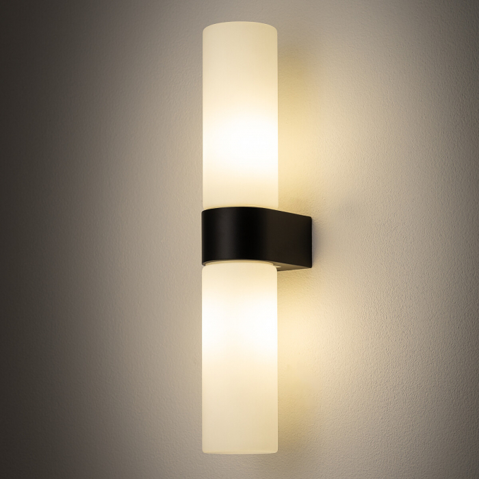 Lampa de perete NATALIE II, negru/alb, IP44, inaltime 29.5 cm - NOWODVORSKI [2]