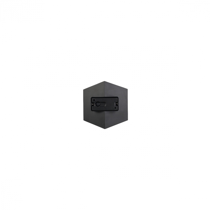 Lampa de perete LED pentru exterior TRIANGLES, inaltime 17.2 cm, negru-auriu - nowodvorski [3]