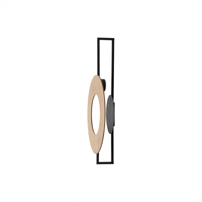 Lampa de perete neagra SUNSET NATURAL A 80 cm - nowodvorski [4]