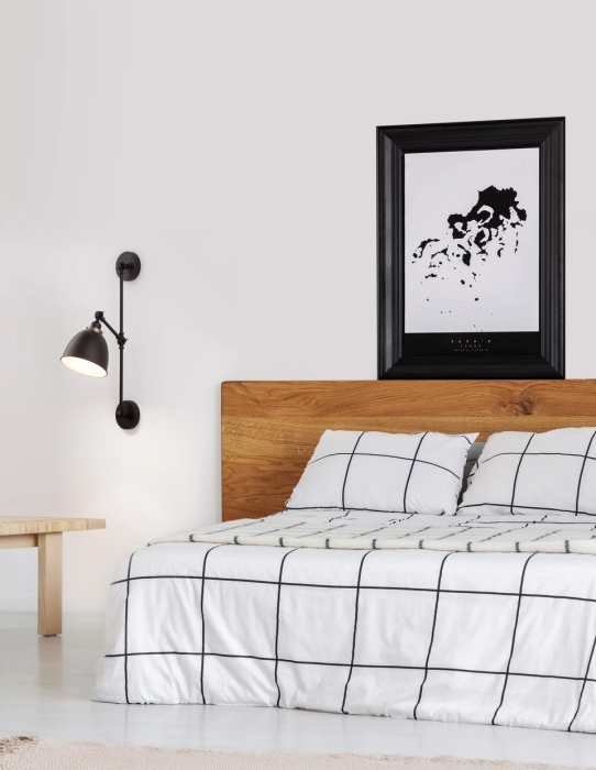 Lampă de perete VIRGO, negru/alamă, 44 cm-NovaLuce [9]