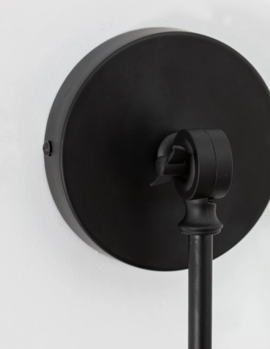 Lampă de perete VIRGO, negru/alamă, 44 cm-NovaLuce [6]
