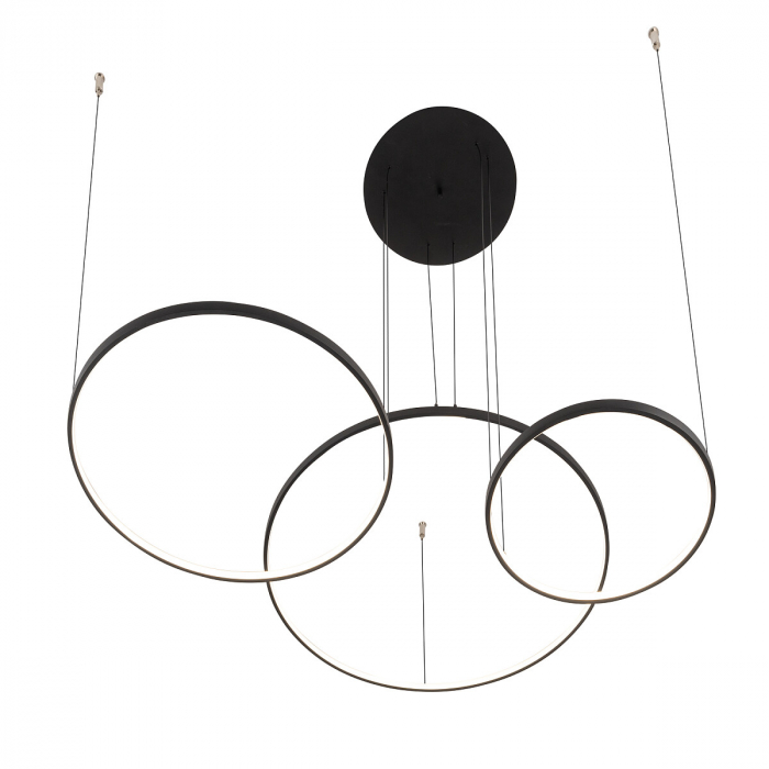 Lampa suspendata LED CIRCOLO neagra, 45W, 3000K, dimensiune 125 cm - NOWODVORSKI [8]