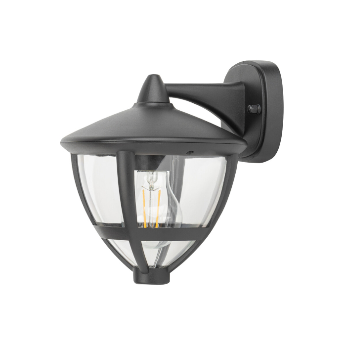 Lampă perete exterior AMELIA, negru, IP44, 23 cm [2]