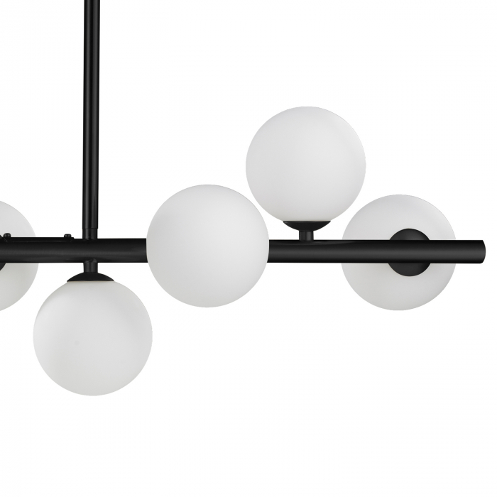 Lampă suspendată MINI MOON, neagră, 100 cm - Step into Design [3]