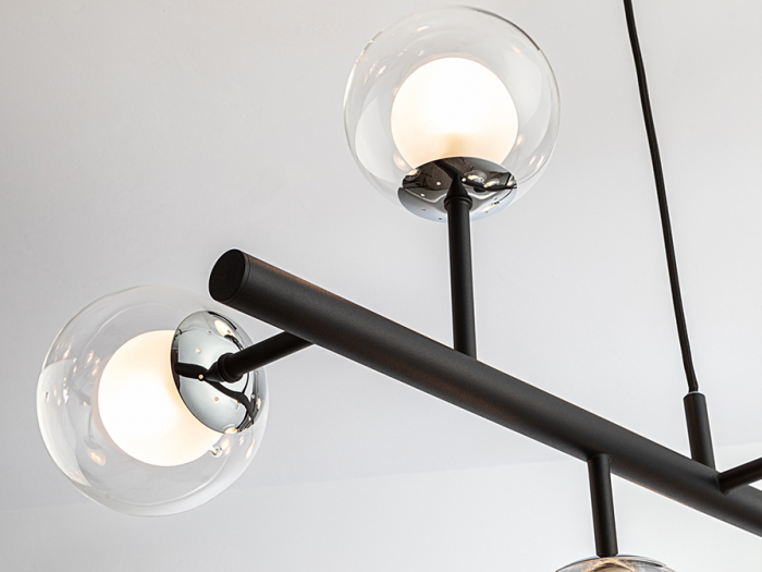 Lampa suspendata ALTAIS, negru, 9*G9, lungime 92 cm - SCHULLER [2]