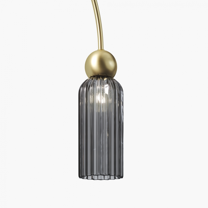 Lampa suspendata ANTIC, auriu/gri, 4*E14, lungime 110 cm - MAYTONI [2]