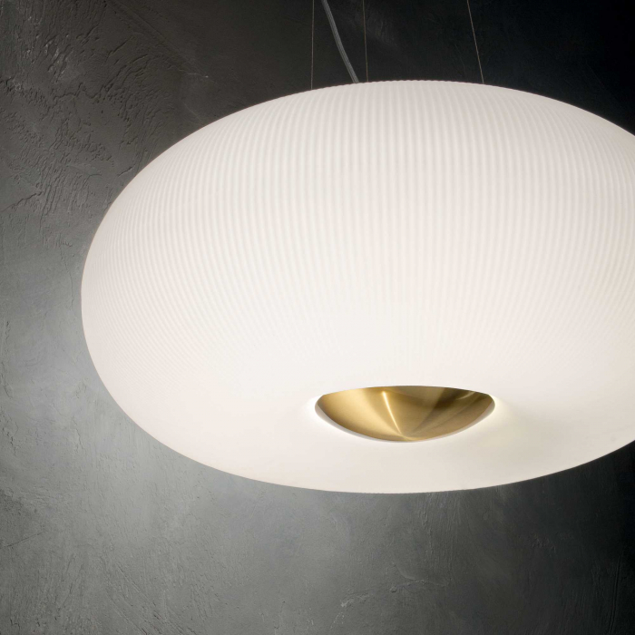 Lampa suspendata ARIZONA SP5, alb/alama, diametru 52 cm - IDEAL LUX [3]