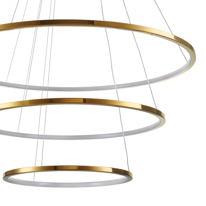 Lampă suspendată LED CIRCLE SLIM, aurie - Step into Design [3]