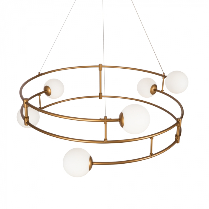 Lampa suspendata BALANCE, auriu/alb, 6*G9, 40W, diametru 81 cm - MAYTONI [3]
