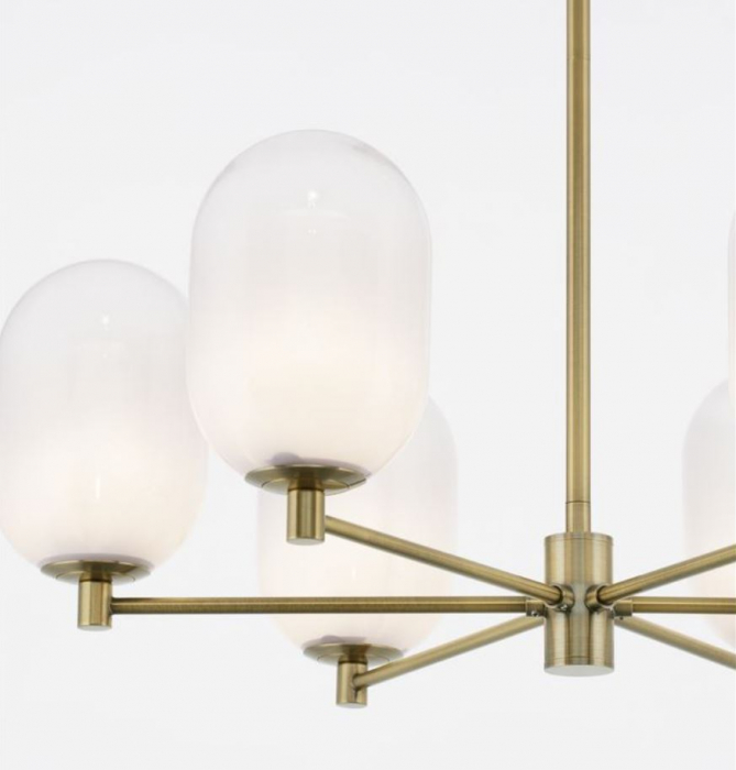 Lustra BALOR aurie, 6*G9, diametru 65 cm - NOVA LUCE [2]