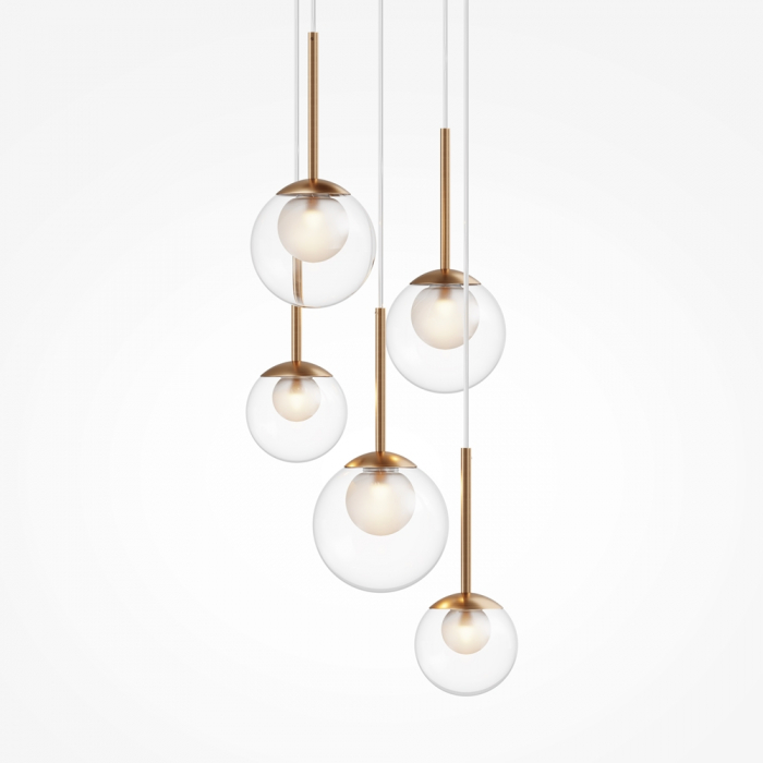Lampa suspendata BASIC, auriu, 5*G9, diametru 45 cm - MAYTONI [3]