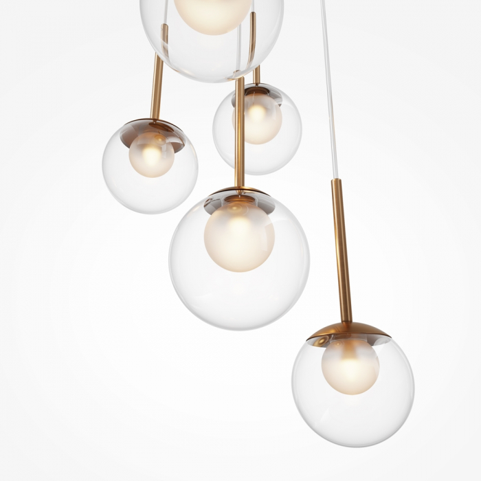 Lampa suspendata BASIC, auriu, 5*G9, diametru 45 cm - MAYTONI [2]