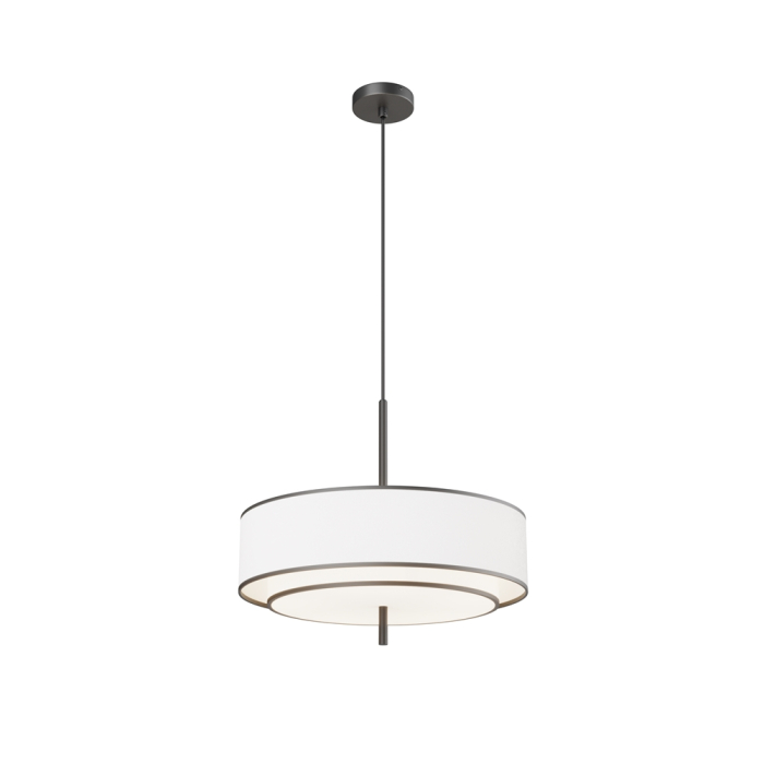 Lampă suspendată BERGAMO, alb/negru, 5*E27, diametru 50 cm - MAYTONI [4]