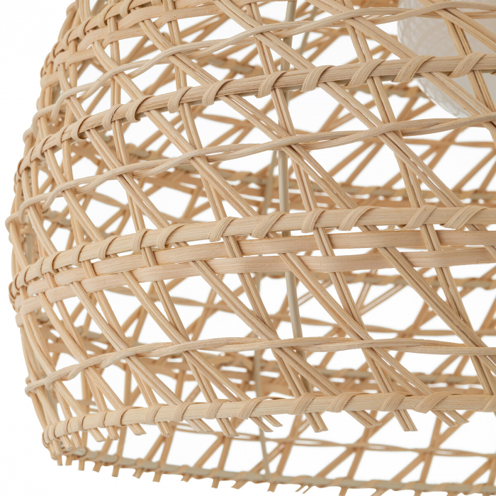 Lampa suspendata BOHO M, lemn/alb, 1*E27, diametru 43 cm - NOWODVORSKI [5]
