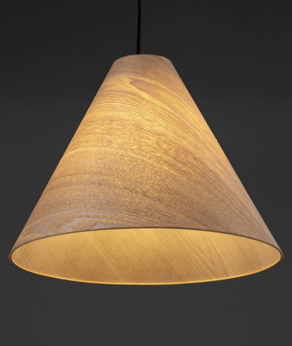 Lampa suspendata ELYSIAN, lemn natural, 1*E27, diametru 45 cm - NOVA LUCE [4]