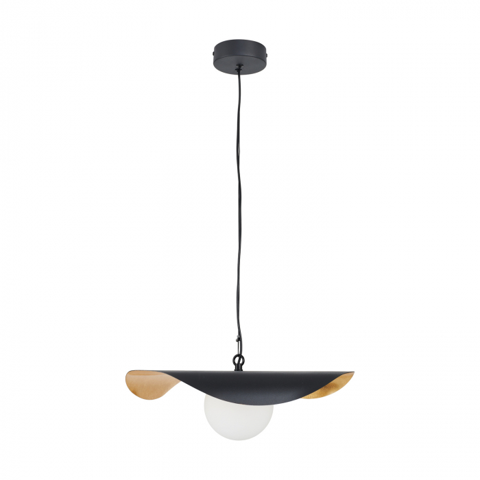 Lustră suspendată Enzo, negru/auriu, 40 cm - Step into Desgin [6]