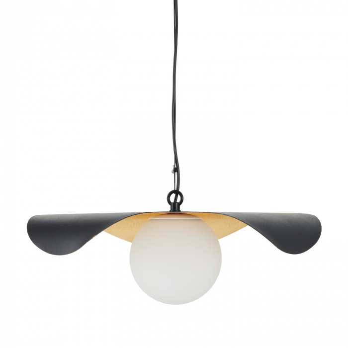Lustră suspendată Enzo, negru/auriu, 40 cm - Step into Desgin [7]