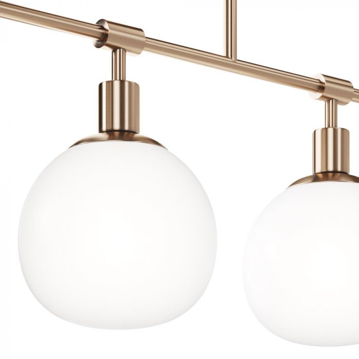 Lampa suspendata ERICH, alama/alb, 5*E14, 40W, lungime 120 cm - MAYTONI [2]