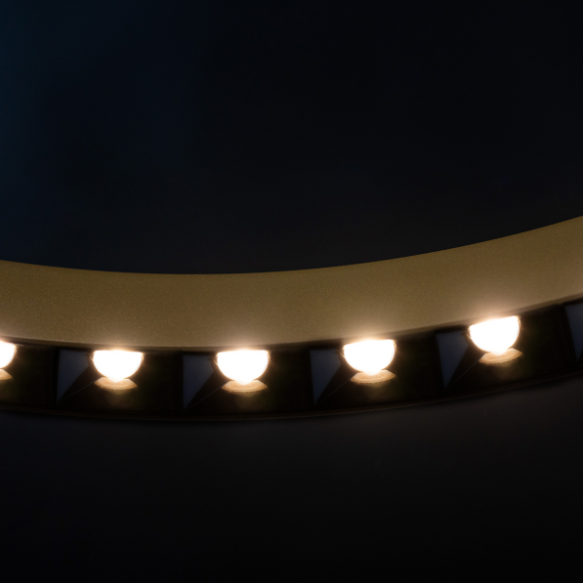 Lampa suspendata gold LED DIAMANTE Nr. 2 CO1_60 cm - altavola design [2]