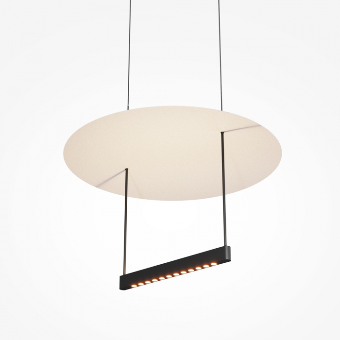 Lampa suspendata LED AMBIENCE, negru/alb, 3000K, 1000 lm, diametru 42 cm - MAYTONI [2]