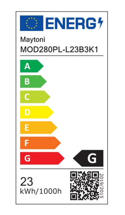 Lampa suspendata LED AMBIENCE, negru/alb, 3000K, 1000 lm, diametru 42 cm - MAYTONI [7]
