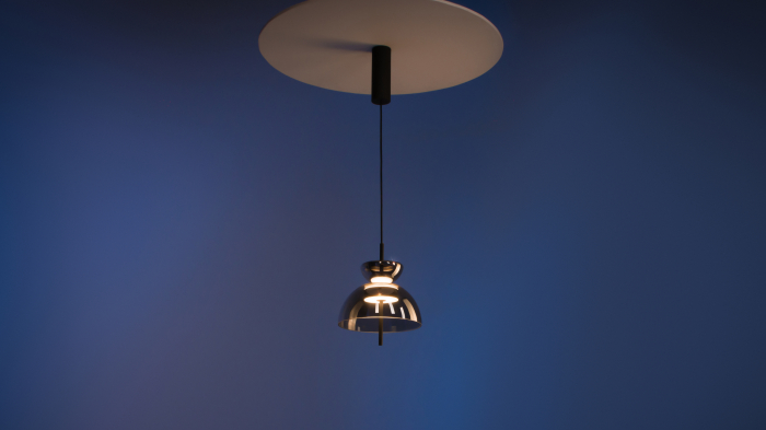Lampa suspendata LED BANGKOK II, negru/gri, 12W, 3000K, diametru 25 cm - MAYTONI [7]