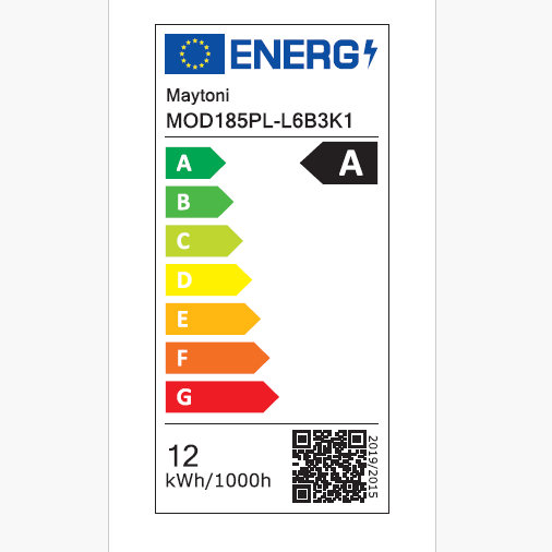 Lampa suspendata LED BANGKOK neagra, 12W, 3000K, diametru 25 cm - MAYTONI [11]