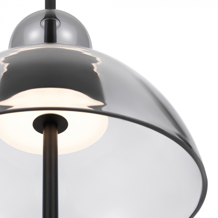 Lampa suspendata LED BANGKOK, negru/gri, 12W, 3000K, diametru 25 cm - MAYTONI [3]