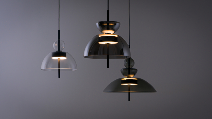 Lampa suspendata LED BANGKOK, negru/gri, 12W, 3000K, diametru 40 cm - MAYTONI [6]